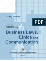 Business Law, Ethics and Communication