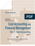 Cost Accounting Vol. I