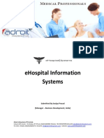 Adroit, Ehospital Proposal