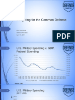 2017-04-18 Budgeting For The Common Defense PowerPoint