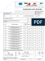 Hardness Test Report: ITP For Piping Installation QCR: 6000-011