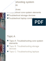 Unit Objectives: Troubleshoot Core System Elements Troubleshoot Storage Devices Troubleshoot Laptop Computers