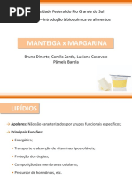 Manteiga X Margarina