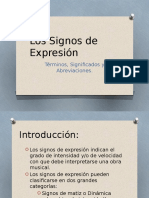 Los Signos de Expresión