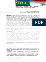 A Educação Brasileira Síntese Dos Principais Acontecimentos