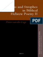 (OS 057) Lugt - Cantos and Strophes in Biblical Hebrew Poetry II - Psalms 42-89 PDF