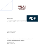 Tesis Sobre Evalaucion PDF