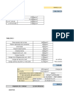 Plantilla para Bajada de Cargas (Estructuras)