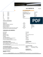 Al 99.5 AW 10-50 Aluminium A 1050 Technical Data Sheet RLSA