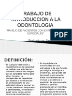 Inducción en Odontología