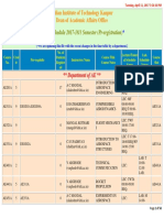 Course Schedule PR 201718 1