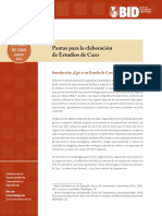 Pautas para La Elaboración de Estudios de Caso PDF