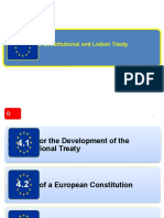 The Constitutional and Lisbon Treaty