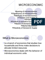 Micro Economic