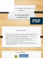 Embarazo y Maternidad Adolescente. ¿Un Problema?