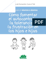 Manual de FF Alumno Como Fomentar El Autocontrol en Los Hijos Ceapa