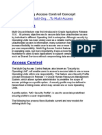 R12 Multi Org Access Control Concept