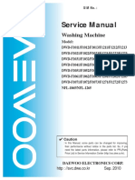 DWDF5234 Daewoo WashingMachine ServiceManual