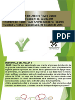 Envío Evidencia Actividad de Aprendizaje 2 - Estudio de Caso Inducción Al Instructor SENA.