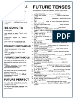 Future Tenses Exercises and Theory