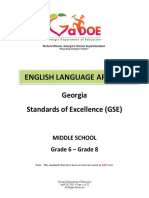 Ela Standards Grades 6 8