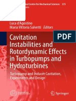 Cavitation Instabilities and Rotordynamic Effects in Turbopumps and Hydroturbines Turbopump and Inducer 