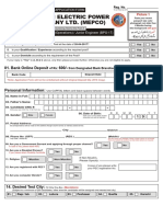 Mepco Form