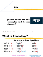 Lect20 Phonology