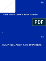 Quick Tour of Cdisc Adam FDA Phuse