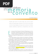 15 Códices en La Memoria de Un Convento PDF