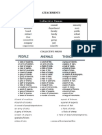 Attachments: Collective Nouns