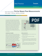 Condensate Pot For Steam Flow Measurements PDF