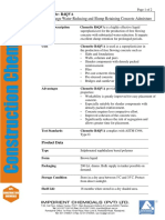 High Range Water-Reducing and Slump Retaining Concrete Admixture