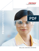 Laboratorul Fritsch Sartorom ProductOverview - SAMPLE - PREPARATION