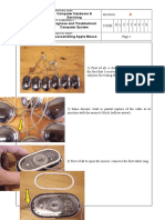 Computer Hardware & Servicing Diagnose and Troubleshoot Computer System Disassembling Apple Mouse