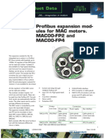 JVL Profibus Expansion Modules MAC00-FP2 and MAC00-FP4