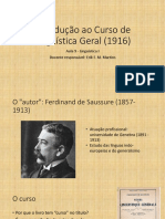 Introdução Ao Curso de Linguística Geral