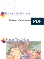 Educación Sísmica