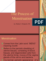 The Process of Menstruation