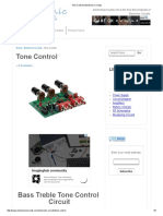 Tone Control - Electronic Circuits