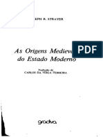 Strayer 1986 As Origens Medievais Do Estado Moderno Selecionado