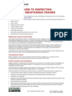 Guide To Inspecting and Maintaining Cranes