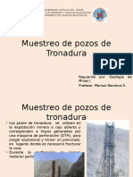 Muestreo de Pozos de Tronadura Final