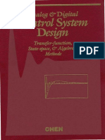 Chen - Analog and Digital Control System Design Ocr PDF