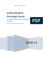 Guía Docente de Psicología Social PDF