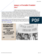 Socialist Feminism