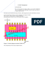 IC 4017 Datasheet