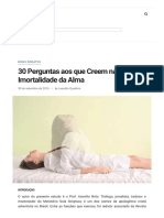 30 Perguntas Aos Que Creem Na Imortalidade Da Alma - Leandro Quadros