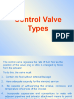 Control Valve Types