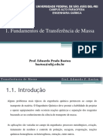 1-Capítulo 1 - Fundamentos de Transferência de Massa - Eduardo Baston PDF